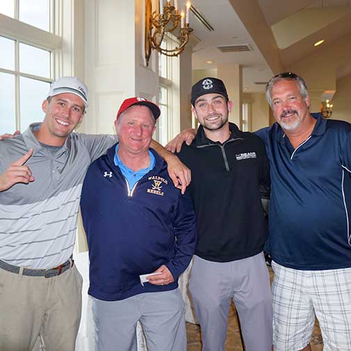 DCBA paired with another team of golfers to take first place in Amego Inc.’s annual charity golf tournament.